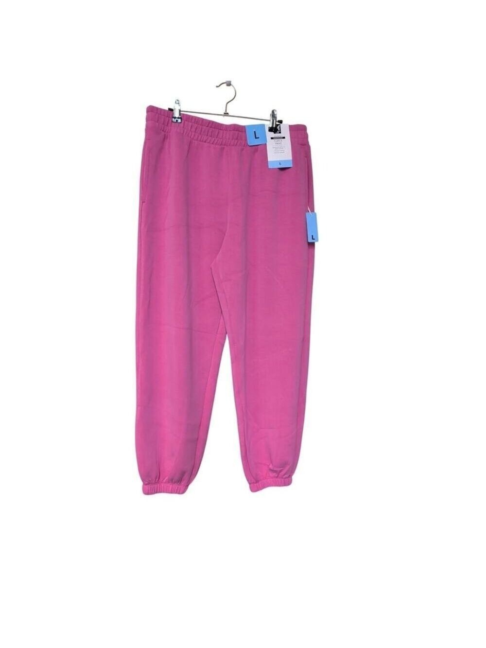 Womens Sandwash Fleece Pant Pink Size L
